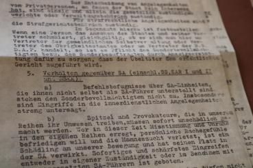 Preview: alte Kopien - Schreiben von der Obersten SA-Führung Ernst Röhm an alle bayr. Sonderbevollmächtigen 1934